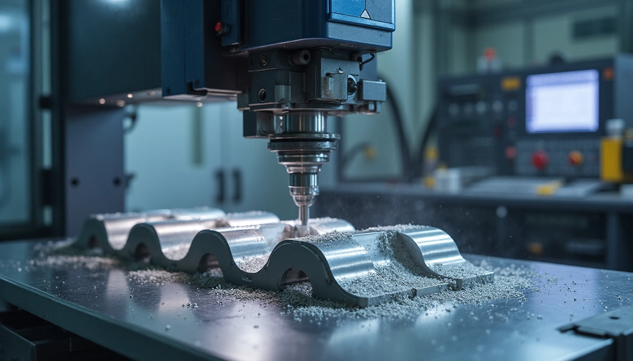 五軸數(shù)控機(jī)床銑削復(fù)雜的金屬零件 五軸數(shù)控機(jī)床銑削復(fù)雜的金屬零件